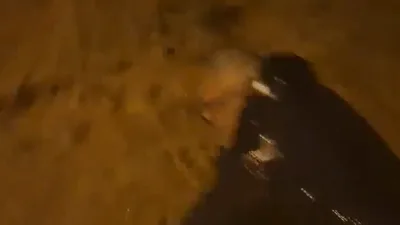 Yalova’nın Armutlu ilçesinde etkili olan sağanak yağışın ardından sokak ve