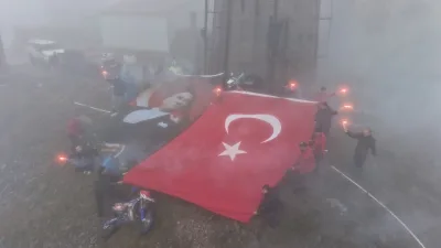 Kocaeli’nin Kartepe ilçesinde Cumhuriyet’in 103. yıl dönümü dolayısıyla düzenlenen etkinlikte