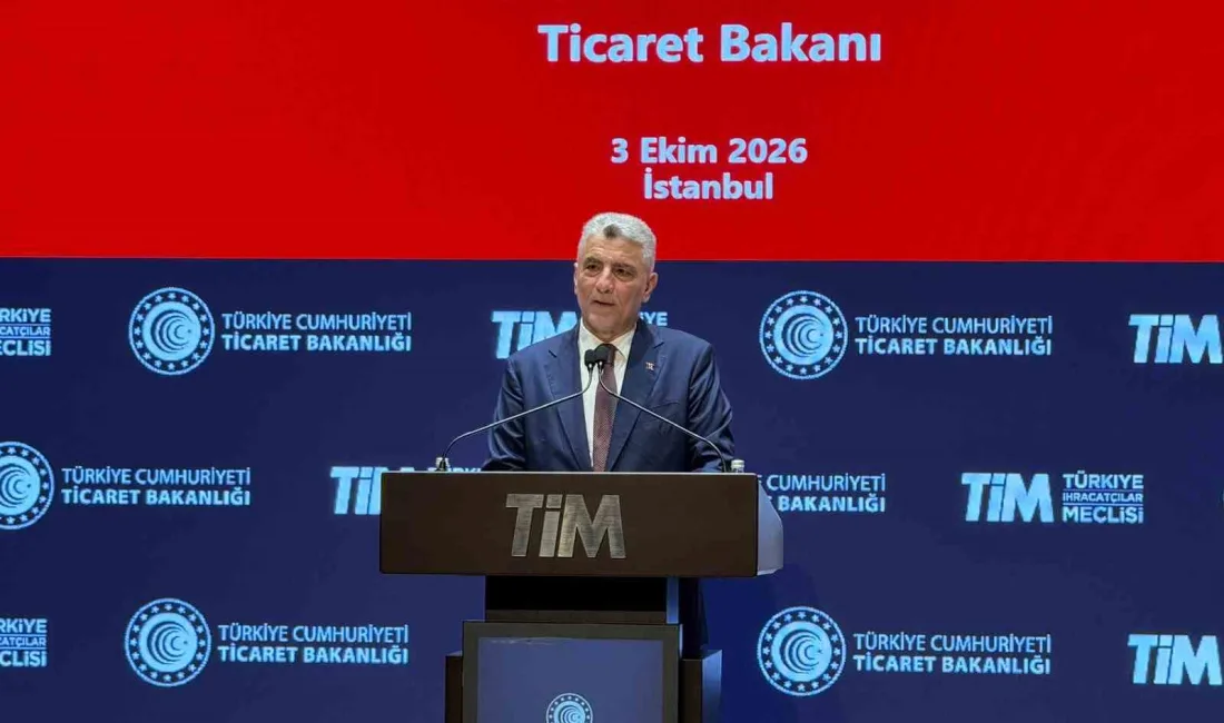 Ticaret Bakanı Ömer Bolat, 2026 yılı Eylül ayı dış ticaret