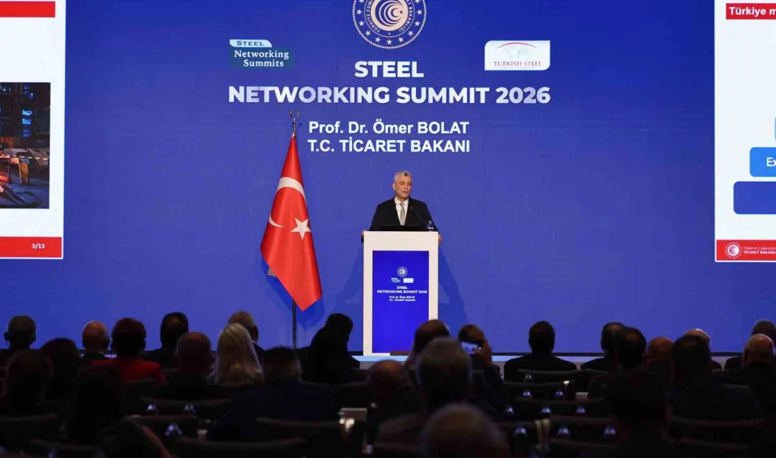 Ticaret Bakanı Ömer Bolat, “17,1 milyar dolarlık çelik ihracatımızla dünyanın