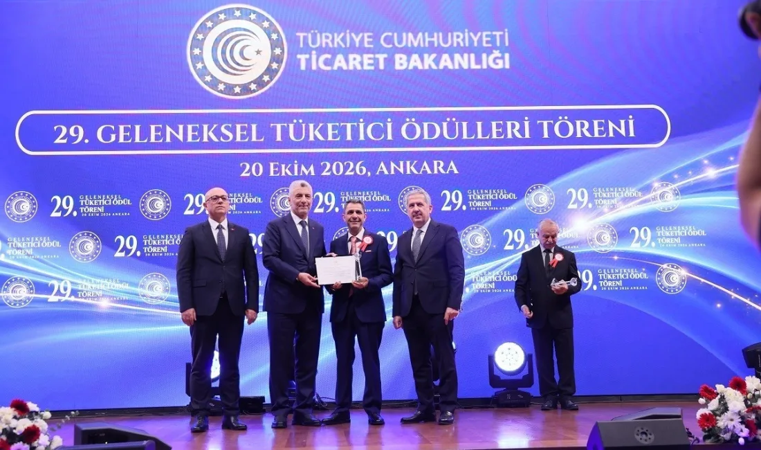 29’uncu Geleneksel Tüketici Ödülleri Ankara’da TOBB’da gerçekleştirilen görkemli bir törenle