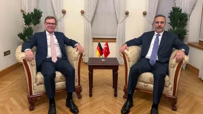 Dışişleri Bakanı Hakan Fidan, Almanya Dışişleri Bakanı Johann David Wadephul