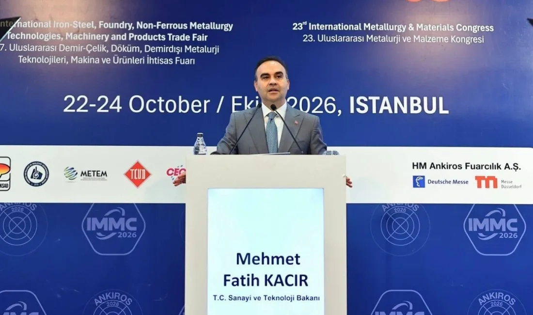 Sanayi ve Teknoloji Bakanı Mehmet Fatih Kacır, “118 hektarlık Burdur