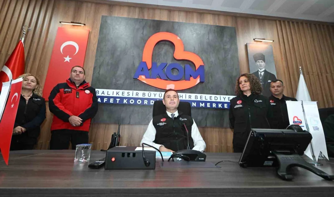 Balıkesir Büyükşehir Belediye Başkanı Ahmet Akın, şehri felaketlere karşı koruyacak