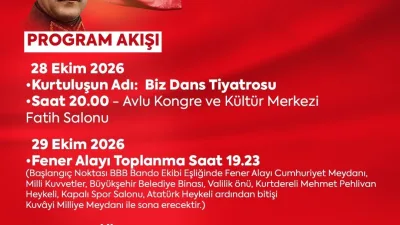 Balıkesir Büyükşehir Belediyesi, 29 Ekim Cumhuriyet Bayramını coşkuyla kutlamaya hazırlanıyor.