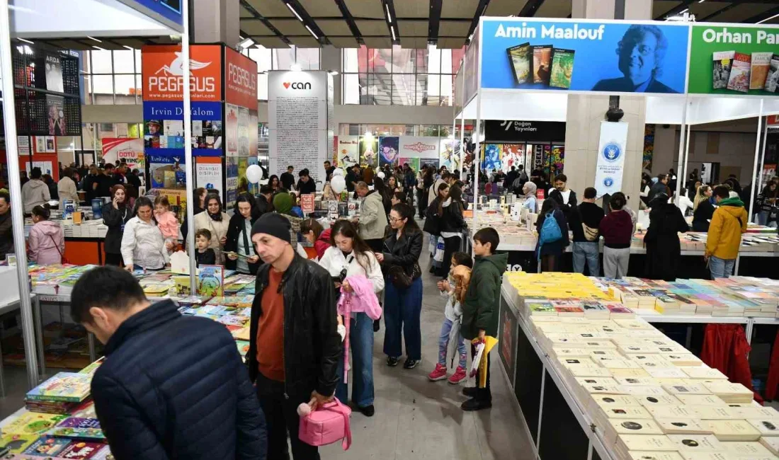 Balıkesir Büyükşehir Belediyesi’nin düzenlediği 2. Balıkesir Kitap Fuarı, hafta sonunda