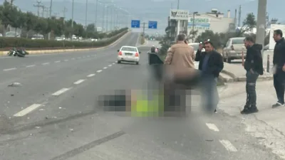 Balıkesir’in Edremit ilçesinde otomobil ile motosikletin çarpıştığı kazada 1 kişi
