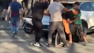Başakşehir’de bir motosikletli kurye ile esnaf arasında çıkan tartışma kısa