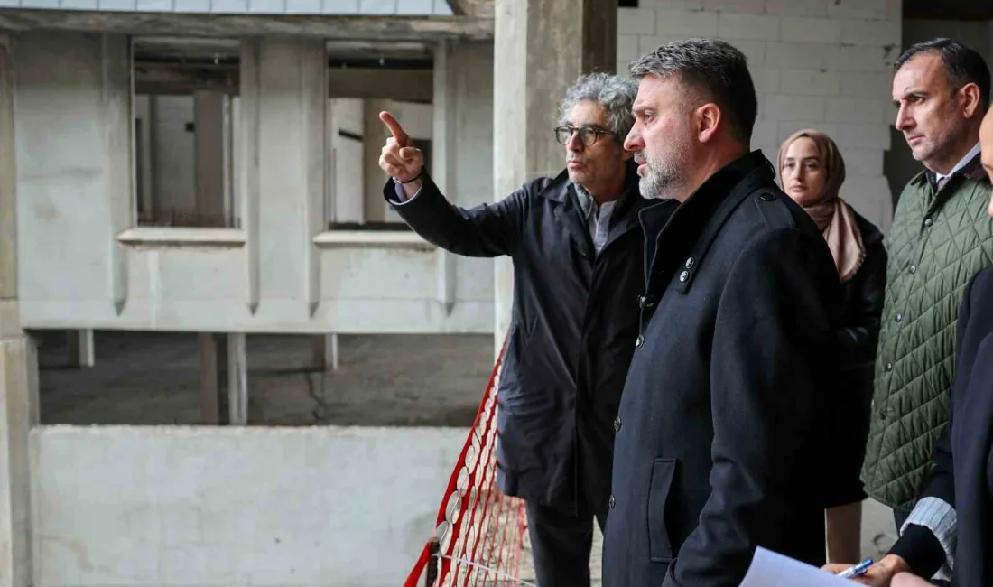 Bursa Büyükşehir Belediye Başkan Vekili Şahin Biba, ‘Çekirge Teras’ projesinde