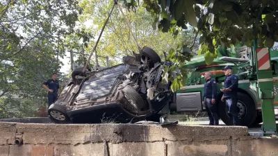 İstanbul Beşiktaş’ta iddiaya göre, otomobilini park etmek isteyen sürücü, fren