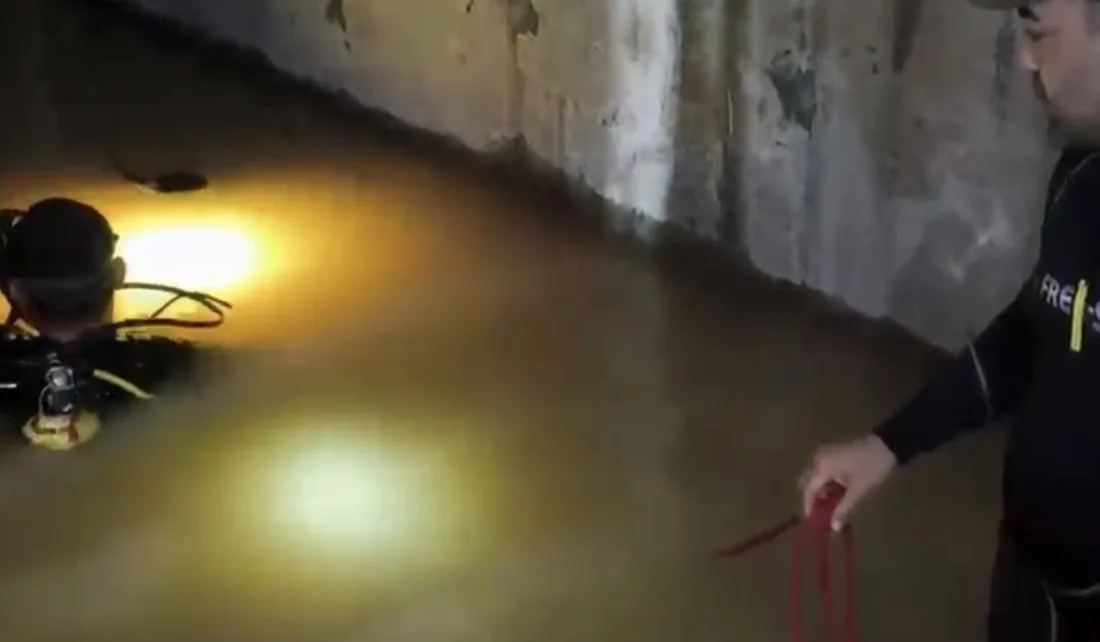 Beykoz’da bir okul inşaatında suyu tahliye etmek isterken kuyuya düşerek