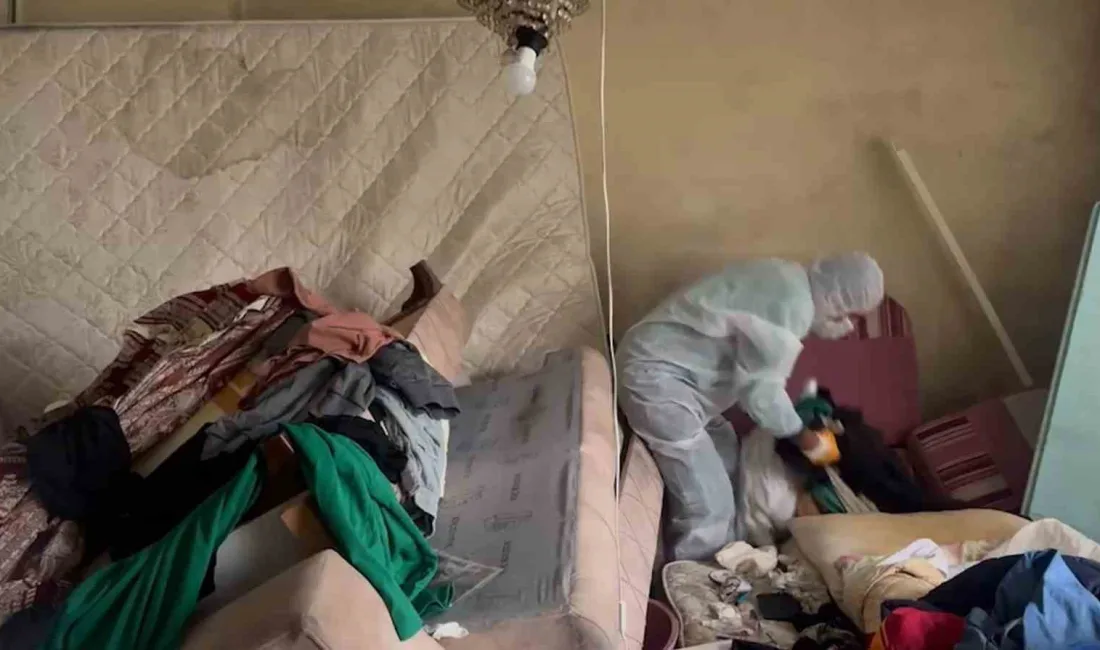 İstanbul Beyoğlu’nda bir daireden yayılan kötü kokular üzerine yapılan çalışmada