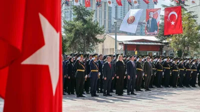 Bilecik’te 29 Ekim Cumhuriyet Bayramı’nın 103’üncü yıl dönümü kutlamaları, Cumhuriyet