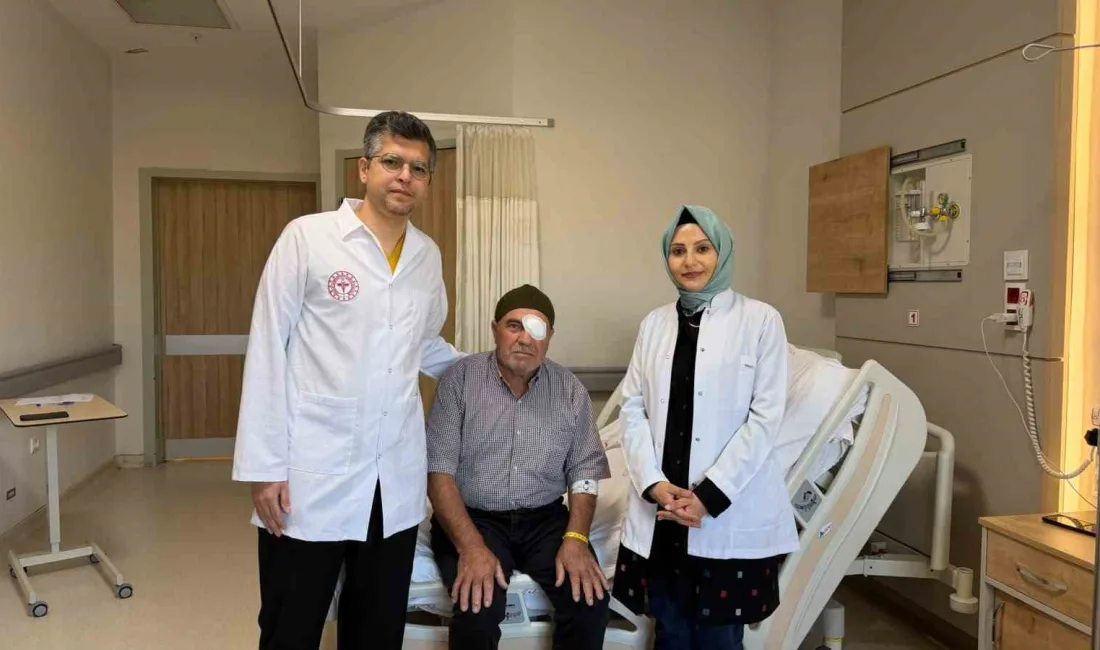 Bilecik Eğitim ve Araştırma Hastanesi’nde ilk defa iki göz ameliyatı