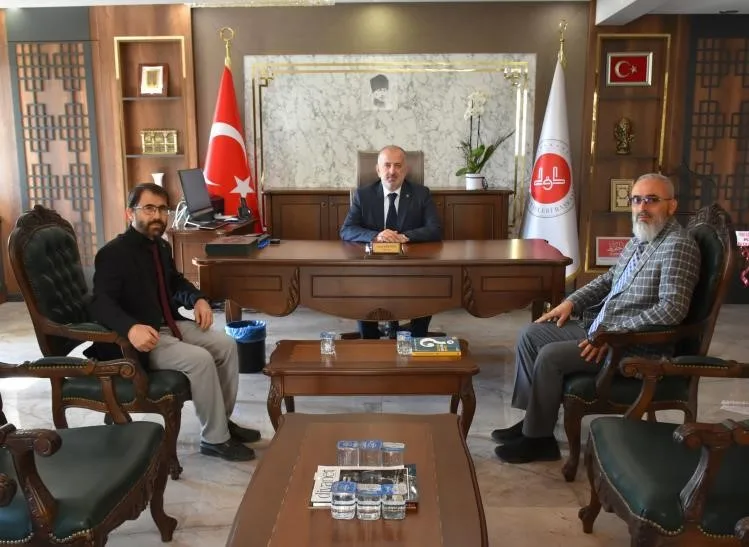 Bilecik İl Müftüsü Yusuf Dikmen, Din Hizmetleri Uzmanlarını makamında kabul