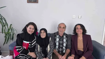 Bilecik’te şehit ailesine vefa ziyareti gerçekleştirildi. Bilecik Aile ve Sosyal