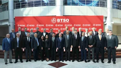 BTSO Yönetim Kurulu Başkanı Özer Matlı, yeni dönem çalışmaları kapsamında