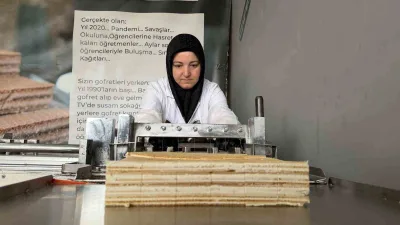 Sakarya’da emekli Türkçe öğretmeni Hanife Kısmet, eşiyle birlikte başladığı geleneksel