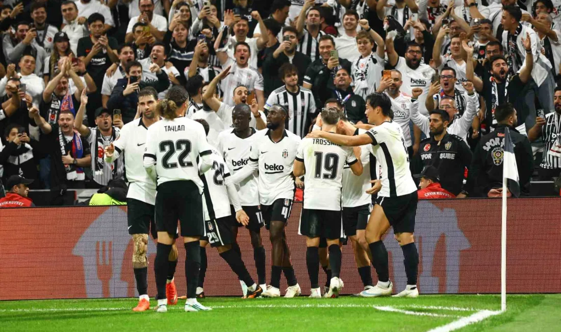 Beşiktaş, bu sezon Avrupa kupalarında oynadığı 9 mücadelenin 7’sinden galip