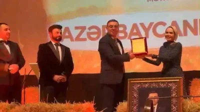 Azerbaycan’ın başkenti Bakü’de düzenlenen gecede, AK Parti İstanbul Milletvekili Serkan