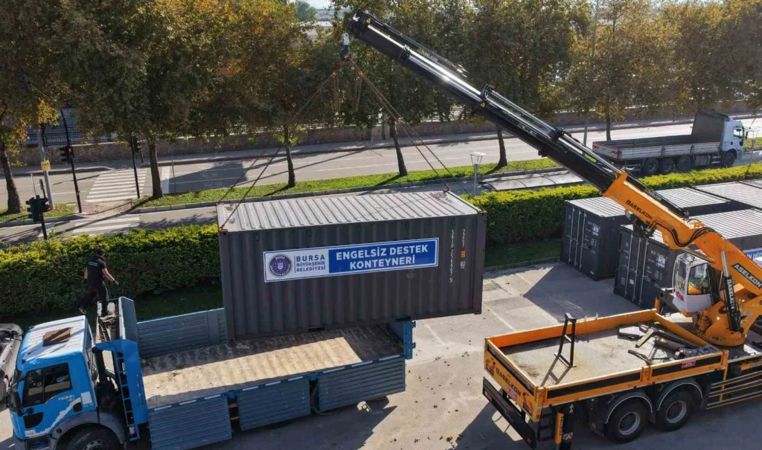 Bursa Büyükşehir Belediyesi, muhtemel afetlerde vatandaşların ihtiyaçlarına hızlı yanıt verebilmek