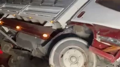 Bursa’nın Gemlik-Orhangazi karayolu üzerinde, Bölge Trafik İstasyonu önünde meydana gelen