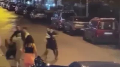 Büyükçekmece’de trafikte tartıştığı diğer sürücüye yönelik saldırgan tavırlar sergileyen ve