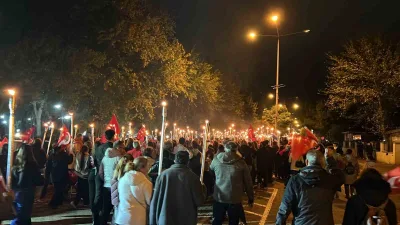 Çanakkale’de 29 Ekim Cumhuriyet Bayramı kutlamaları kapsamında Çanakkale Valiliği tarafından
