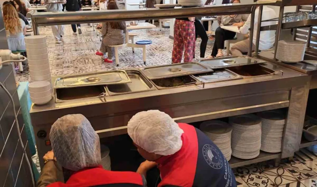 Çanakkale’de bulunan 29 özel kız öğrenci yurdu yemekhanelerine eş zamanlı