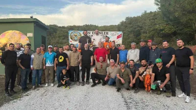 Çanakkale’nin Çan ilçesi Erenler Avcılık ve Atıcılık Derneği tarafından düzenlenen