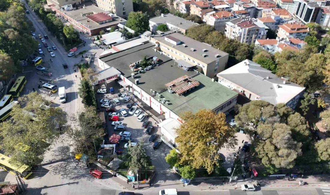 Bursa’da uzun yıllardır hizmet veren Çekirge Devlet Hastanesi, bin 315