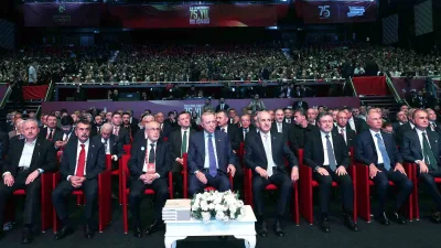 Cumhurbaşkanı Recep Tayyip Erdoğan, İstanbul Kongre Merkezi’nde İlim Yayma Cemiyeti