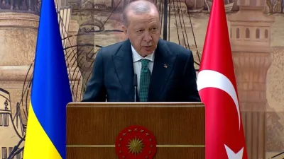 Cumhurbaşkanı Recep Tayyip Erdoğan, Ukrayna Devlet Başkanı Volodimir Zelenskiy ile