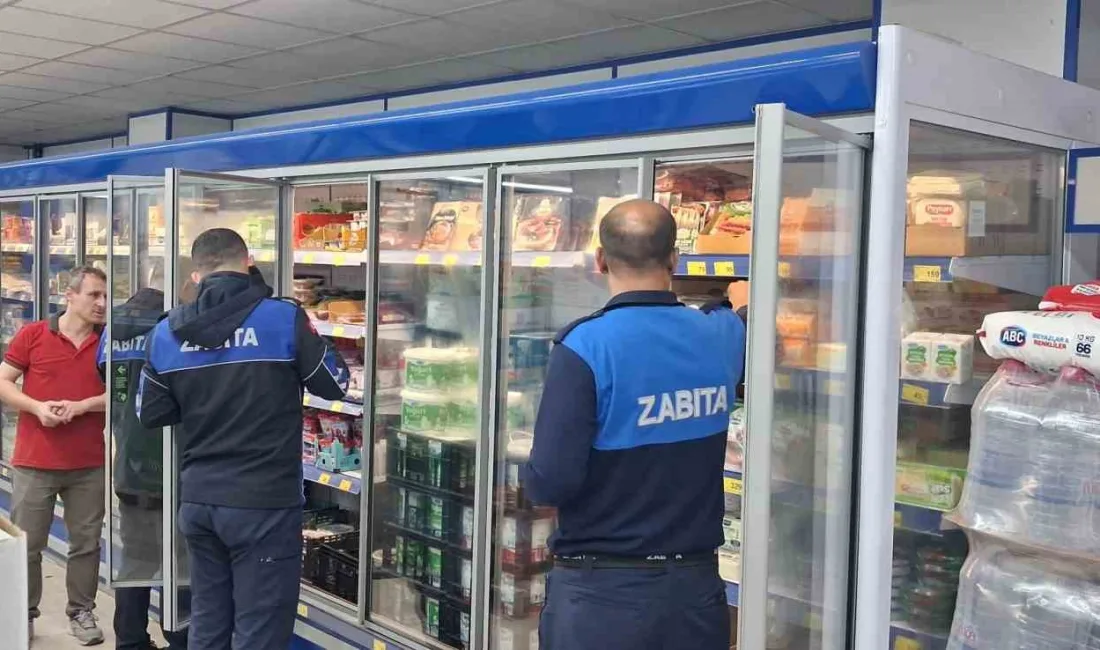 Dilovası’nda marketlere yönelik denetimlerde son kullanma tarihleri, hijyen şartları ve