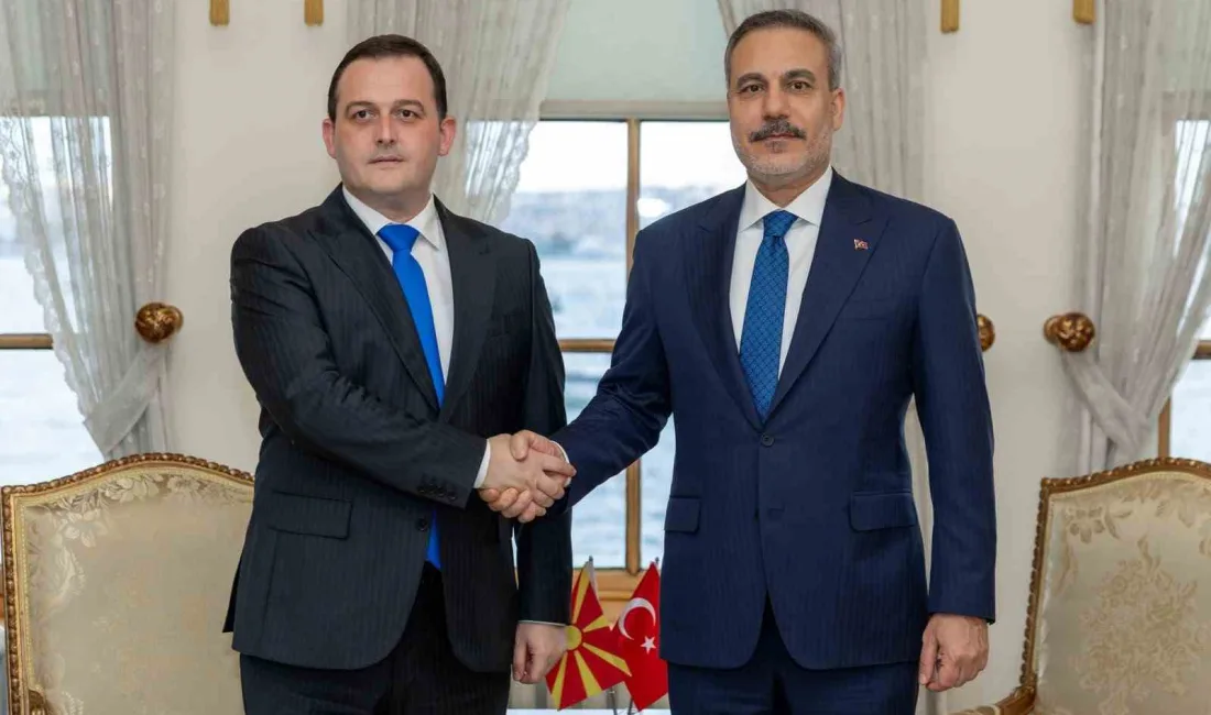 Dışişleri Bakanı Hakan Fidan, Kuzey Makedonya Devlet Bakanı ve Türk