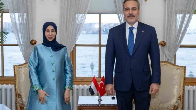 Dışişleri Bakanı Hakan Fidan, Yemen Dışişleri Bakanı Afrah Abdulaziz Al-Zuba