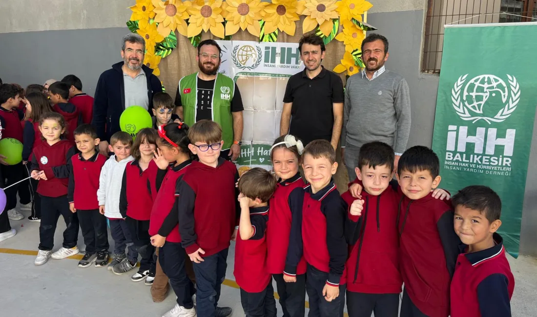 Balıkesir İHH, Millî Eğitim Bakanlığı ile yapılan ve protokol kapsamında