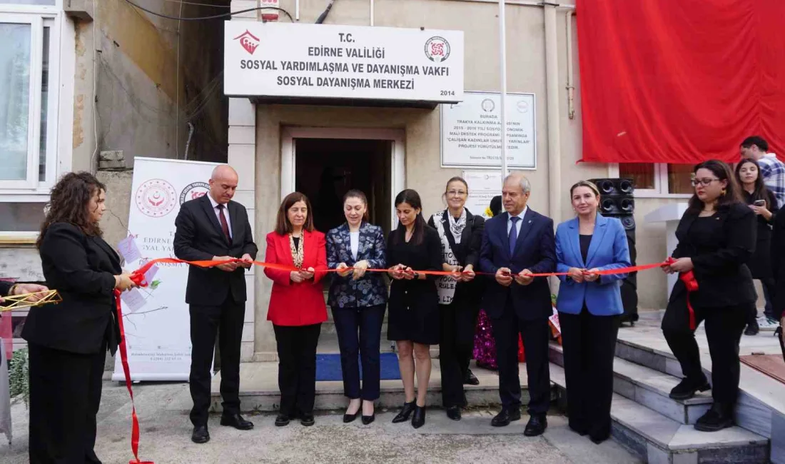 Edirne Sosyal Dayanışma Merkezi’nde (SODAM), “Bir Kadın, Bin Umut” temasıyla