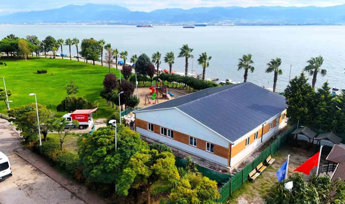İzmit ilçesi Plajyolu mevkisinde emekli polislerin kullanımına sunulmak üzere yapımı