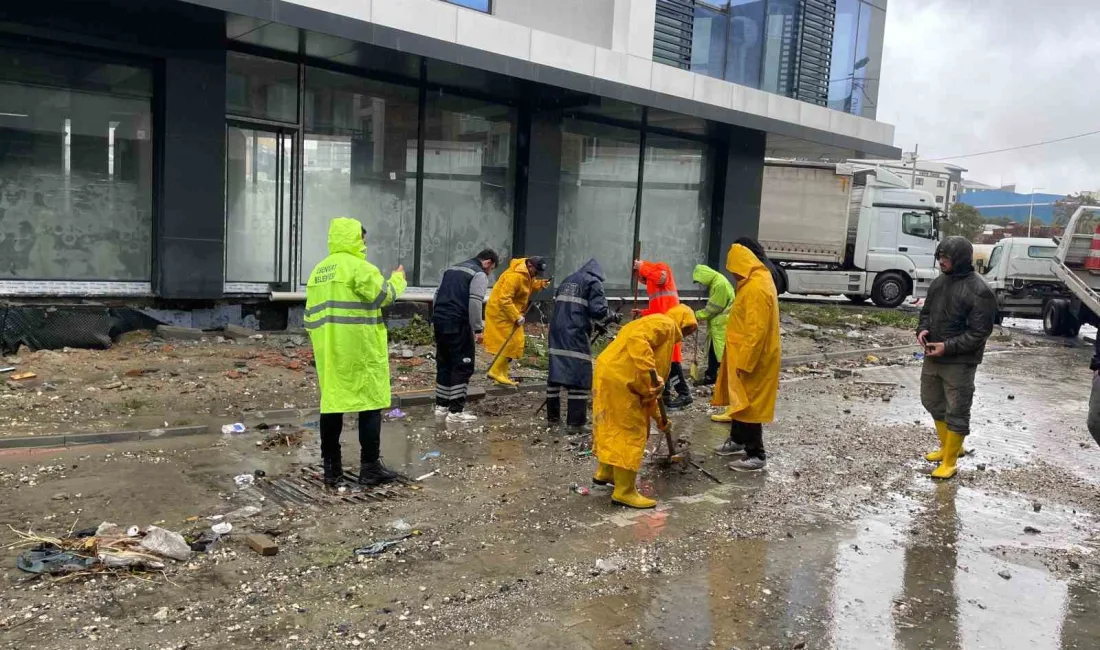 İstanbul’u etkisi altına alan sağanak yağışların ardından harekete geçen Esenyurt