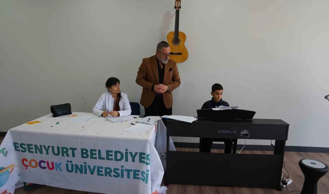 Esenyurt Belediyesi Çocuk Üniversitesi, 2026-2027 eğitim döneminde hayata geçirdiği yeni