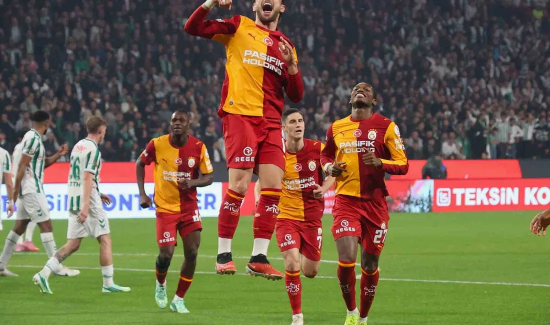 Galatasaray, Trendyol Süper Lig’in 10. haftasında Galatasaray deplasmanda oynadığı Konyaspor’u