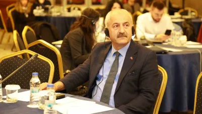 Gebze Belediye Başkanı Zinnur Büyükgöz, İstanbul’da düzenlenen “Kentlerin Geleceği: İklim