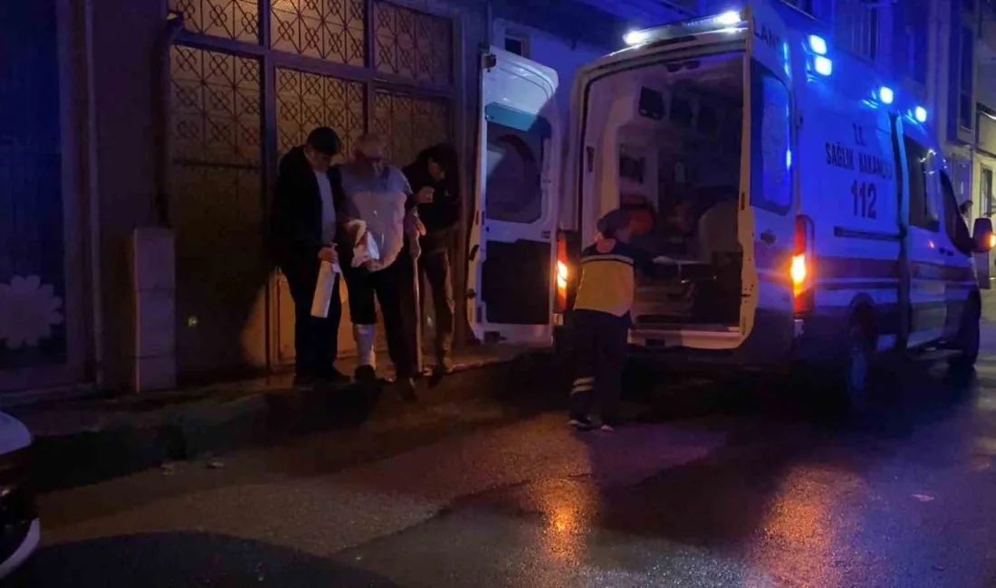 Bursa’nın İnegöl ilçesinde oksijen tüpünün bir anda alev alması sonucu