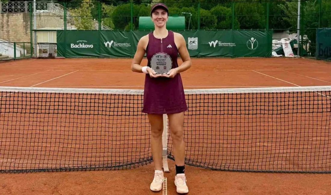 Milli sporcu İpek Öz, Bulgaristan’da düzenlenen W50 Stara Zagora turnuvasında