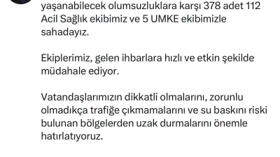 İstanbul İl Sağlık Müdürü Doç. Dr. Abdullah Emre Güner, “İstanbul’da