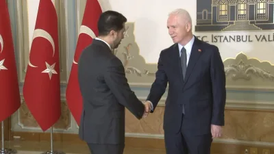 İstanbul Valisi Davut Gül, Cumhuriyet’in 103’üncü kuruluş yıl dönümü dolayısıyla