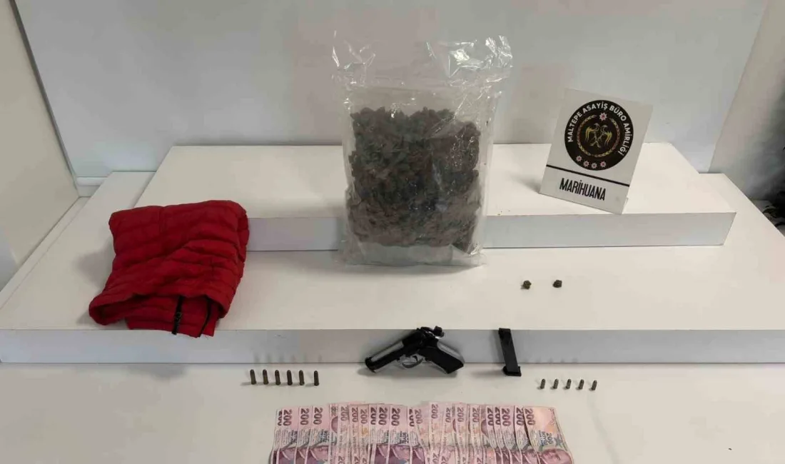 İstanbul’un Maltepe ve Kartal ilçelerinde polisin düzenlediği operasyonlarda çok miktarda