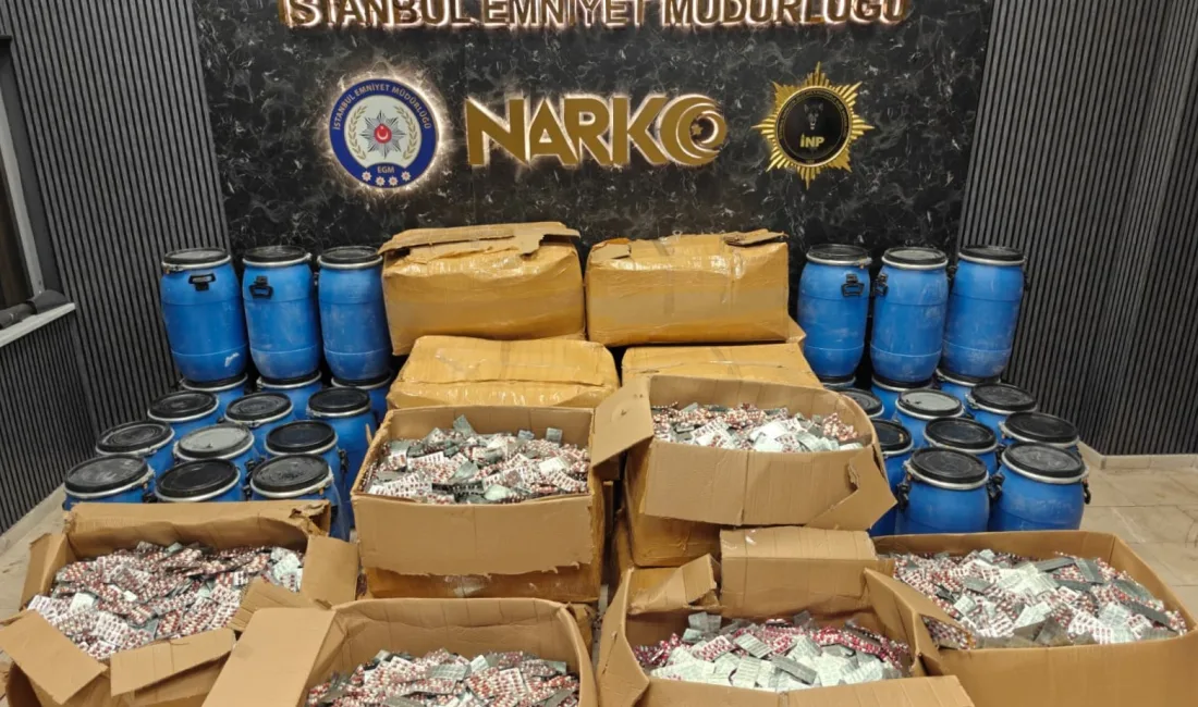 İstanbul’da Kağıthane, Fatih ve Başakşehir’de gerçekleştirilen operasyonlarda toplam 654 bin