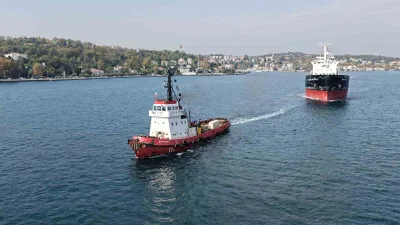 Karadeniz’de Rusya açıklarında ve uluslararası sularda saldırıya uğrayan iki gemi,